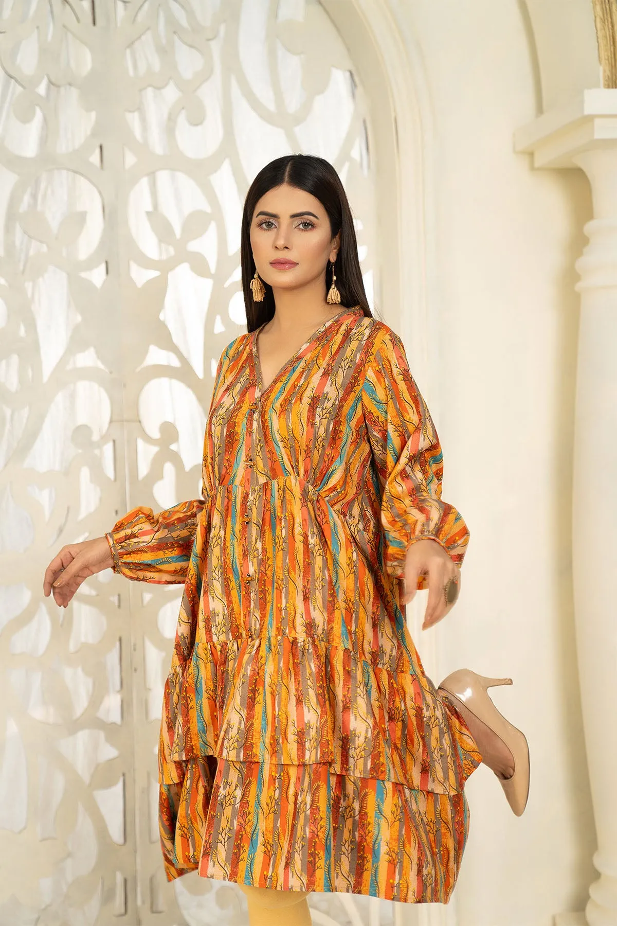 1PC Dhanak Kurti 34