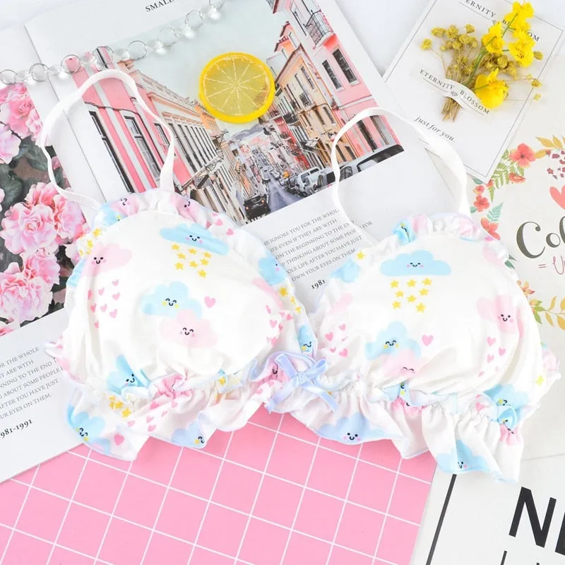 2-piece Kawaii Clouds Lolita Lingerie Set