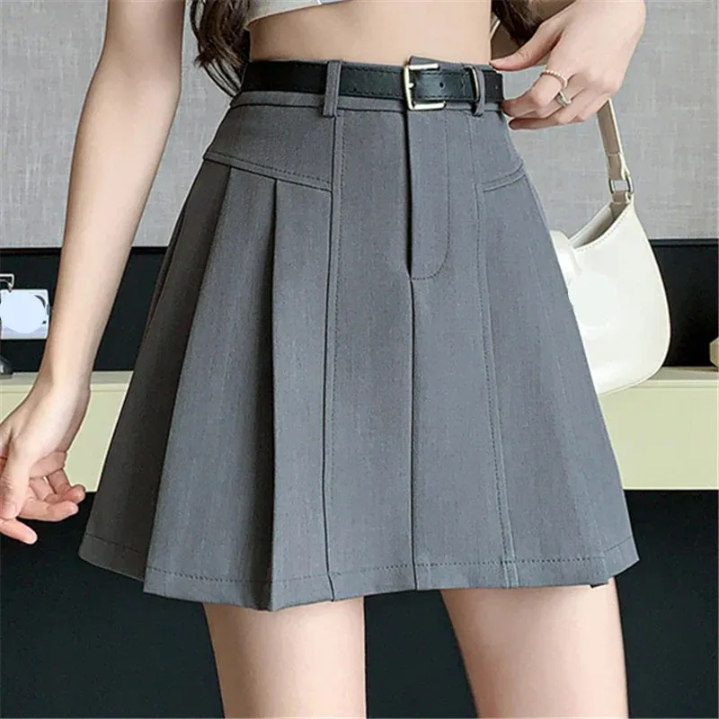 2024 Spring Summer New High Waist JK Suit Slim Skirts Shorts