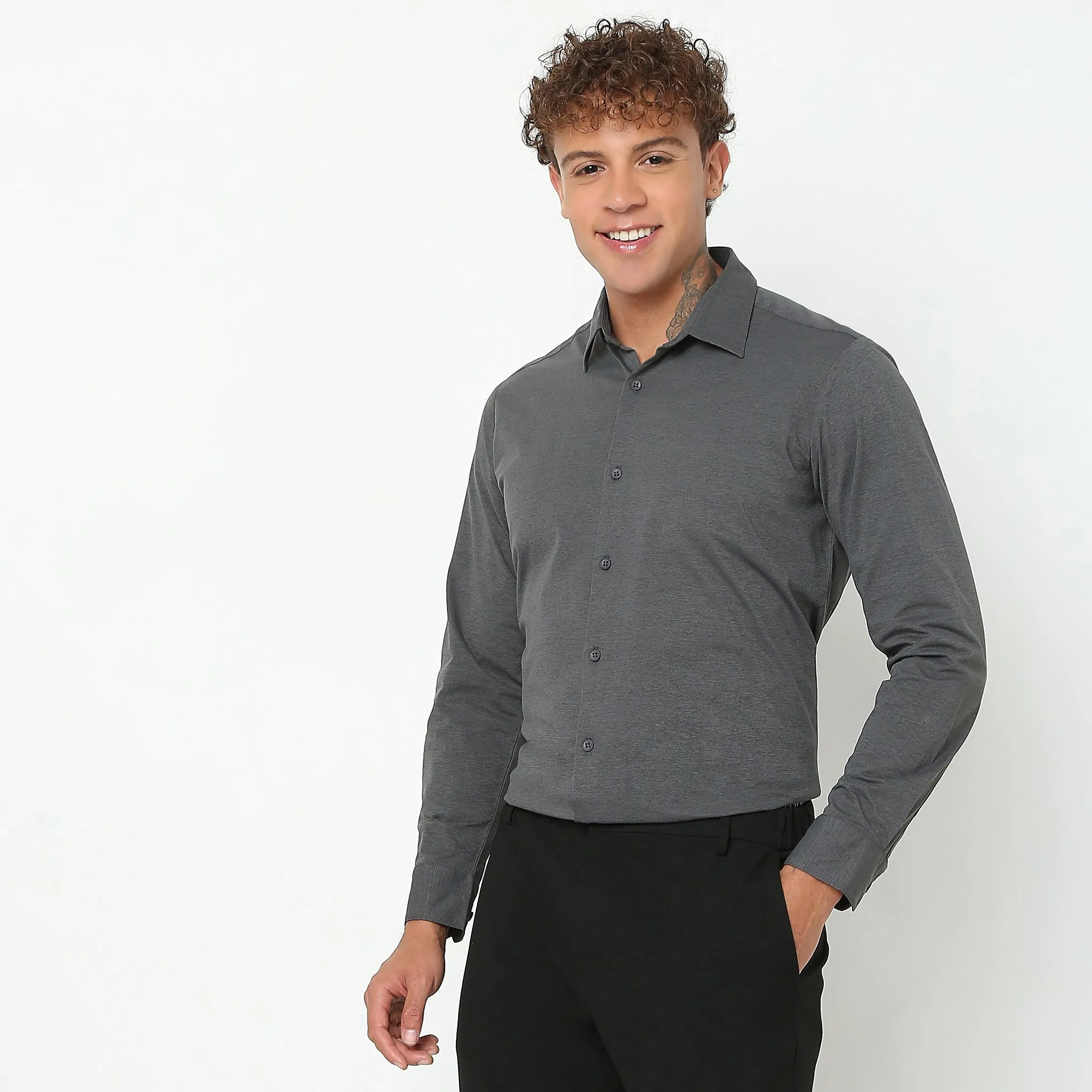 4-Way Ultra Stretch Slim Fit Travelator Shirt