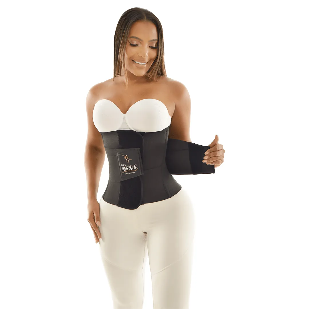 6026 Waist Trainer Velcro Bands Fajas Meli'belt