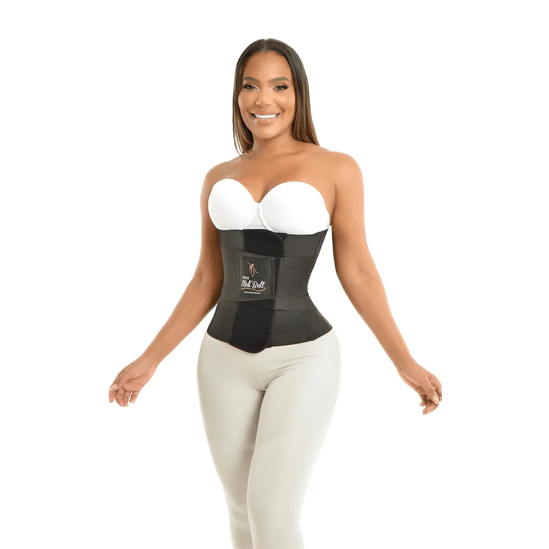 6026 Waist Trainer Velcro Bands Fajas Meli'belt