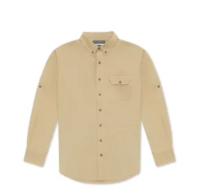 Active   Guide Long Sleeve in Tan by Ball and Buck