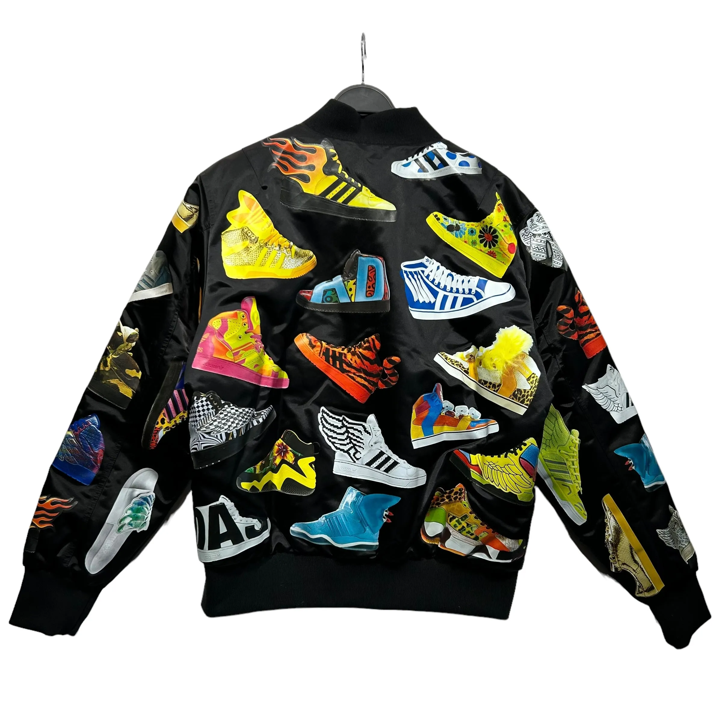 adidas/JEREMY SCOTT/Jacket/M/Acrylic/BLK/JS ARCHIVE DOWN