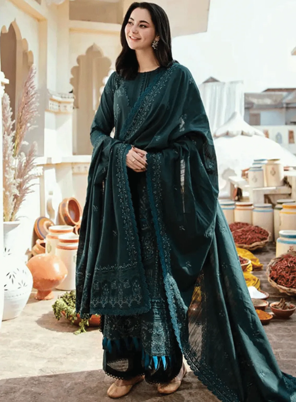 Afsanay By Florent Embroidered Khaddar Unstitched 3 Piece Suit - FL23AK FLK-1A