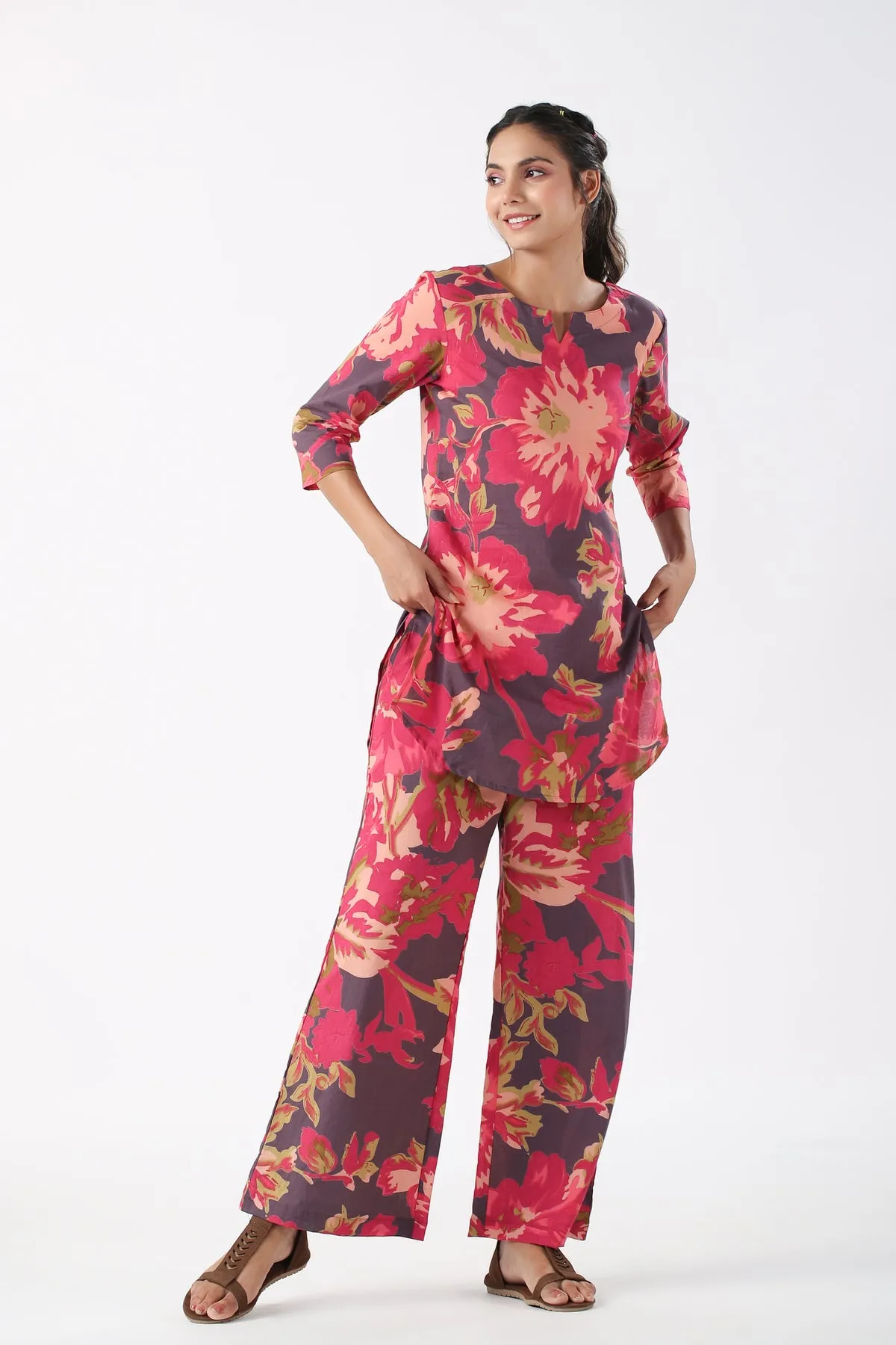 After Dark Cotton Loungewear Set