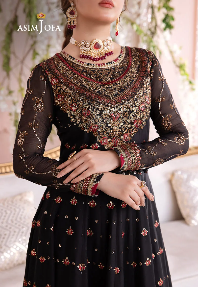 AJCC-06 EMBROIDERED CHIFFON 3 PCS