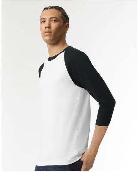 American Apparel CVC Raglan Tee