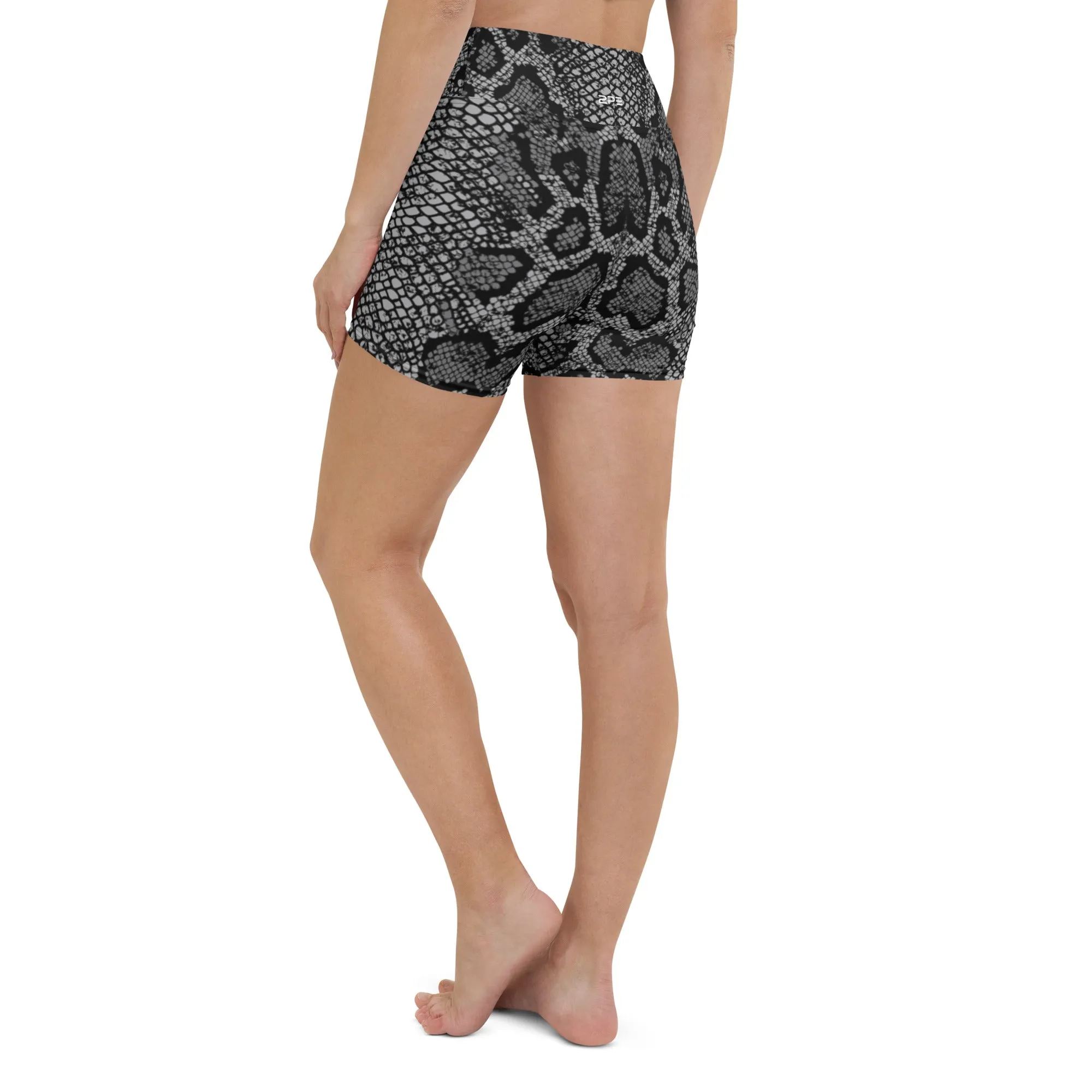 Anaconda High Waist Yoga Shorts