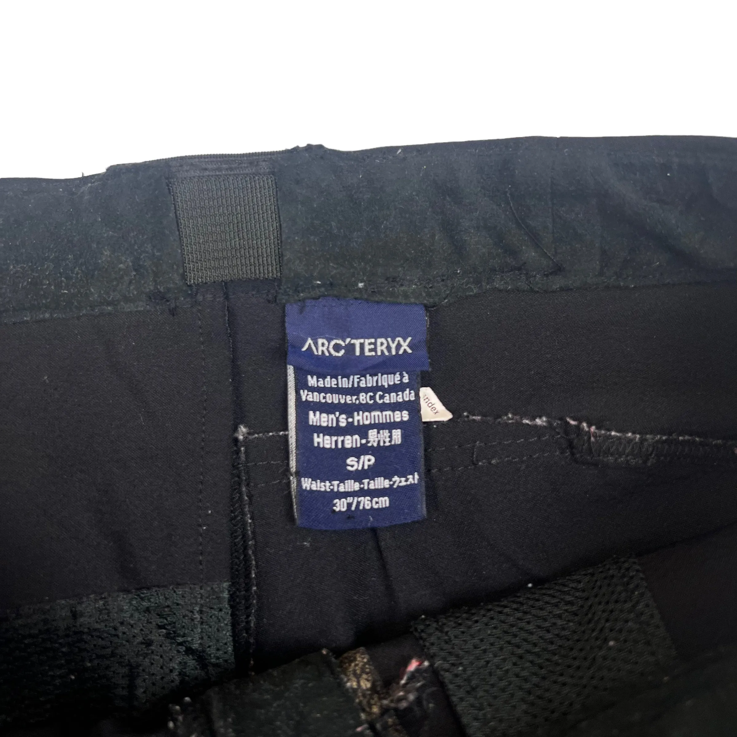 Arc'teryx Black Waterproof Trousers