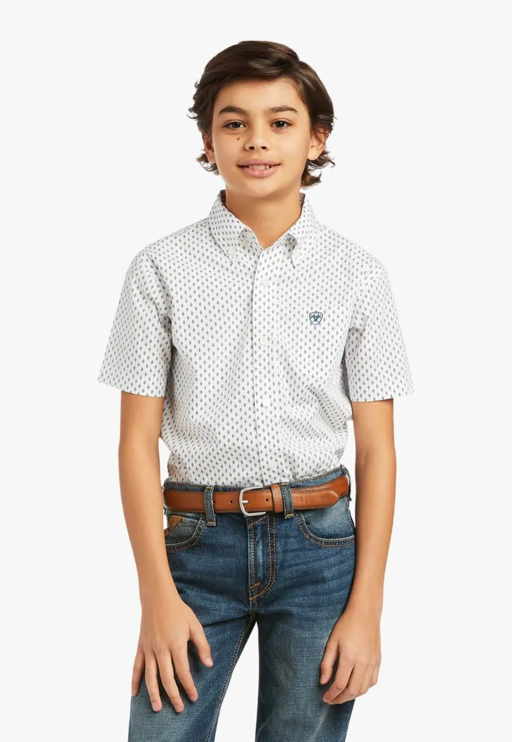 Ariat Boys Kaspar Short Sleeve Shirt