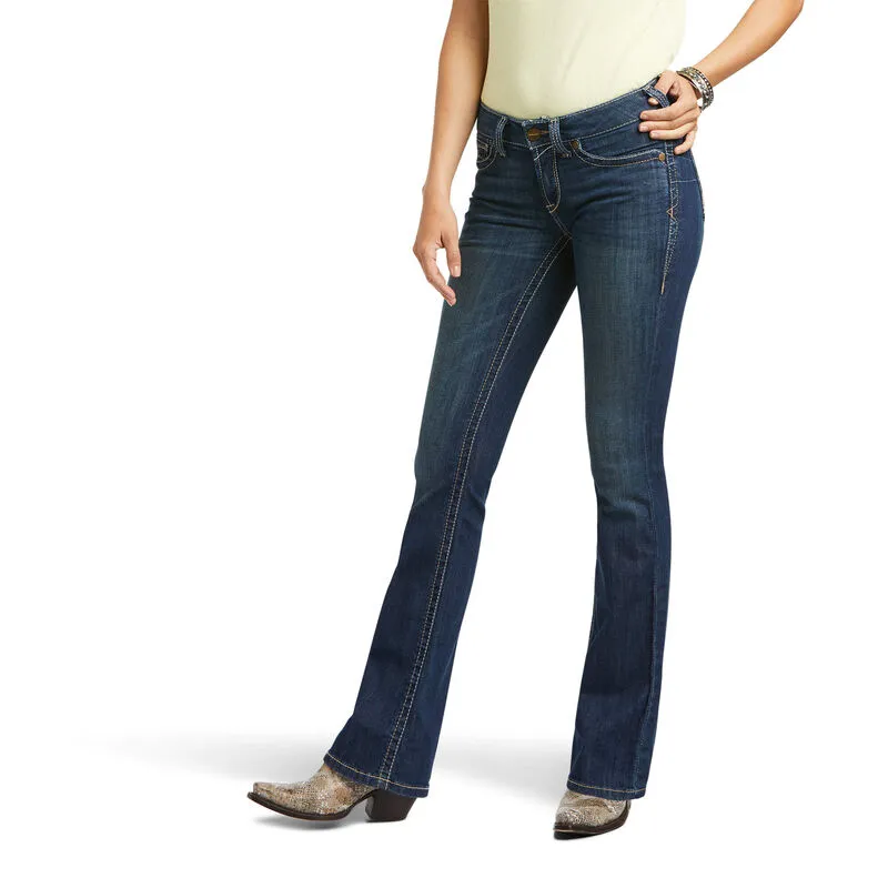 Ariat R.E.A.L. Mid Rise Corinne Boot Cut Jean Style 10039610