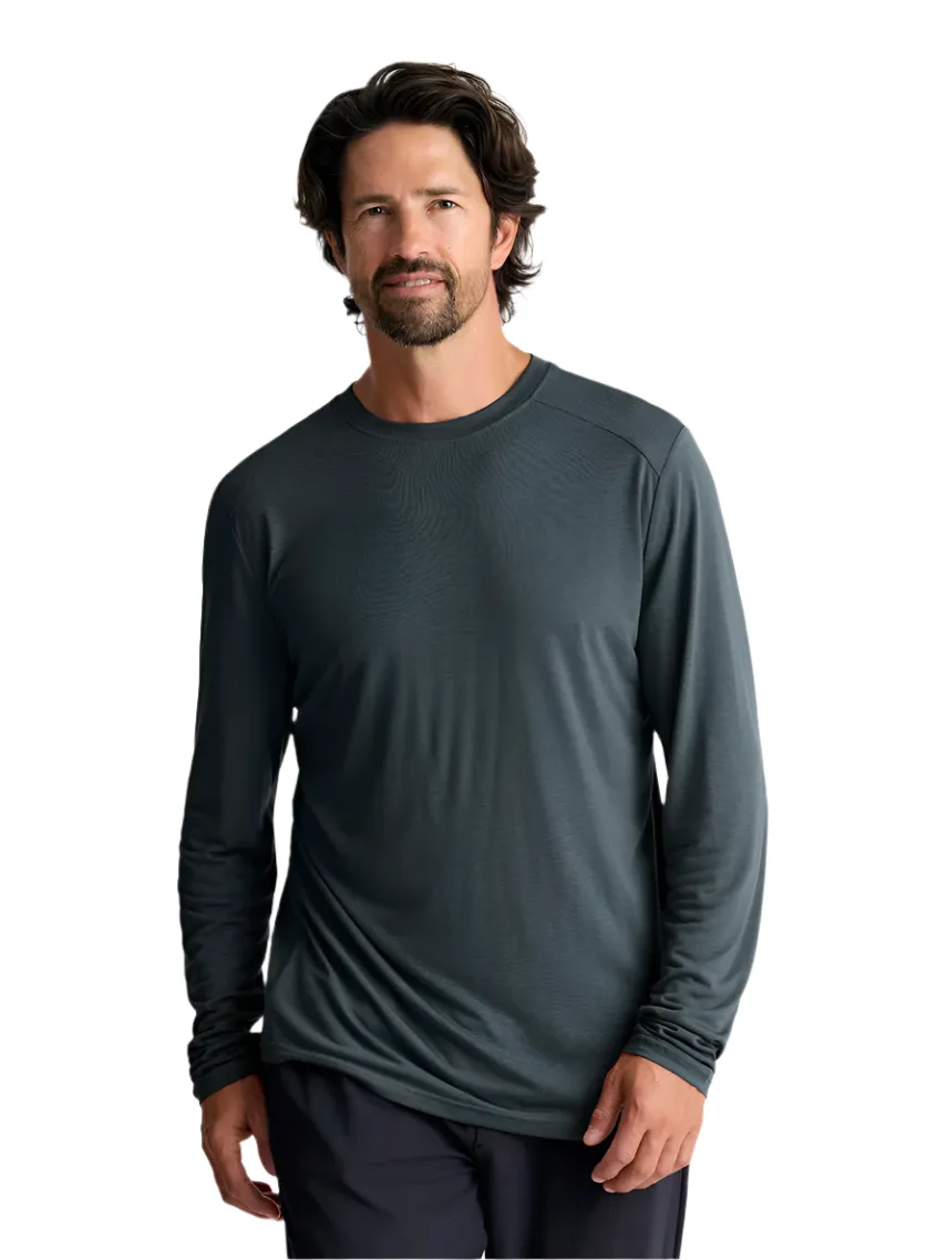 Bamboo Lightweight Long Sleeve Shirt Midnight