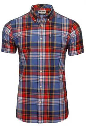 Barbour Men's Madras 9 Check Shirt - Short Sleeved