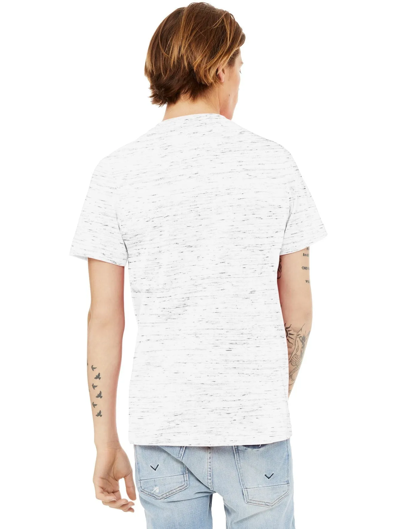 Bella Canvas Unisex Textured Jersey V-Neck Tee