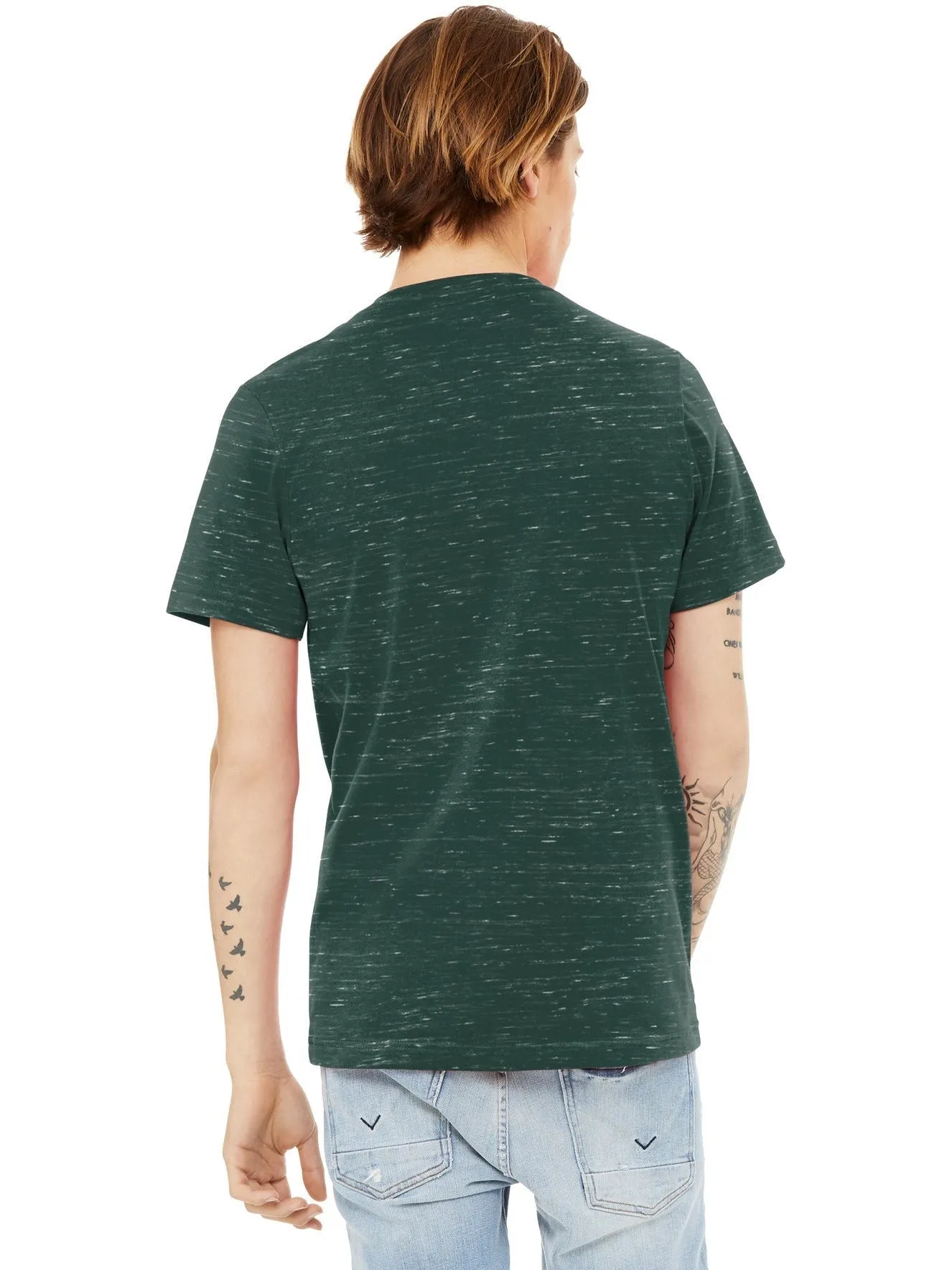 Bella Canvas Unisex Textured Jersey V-Neck Tee