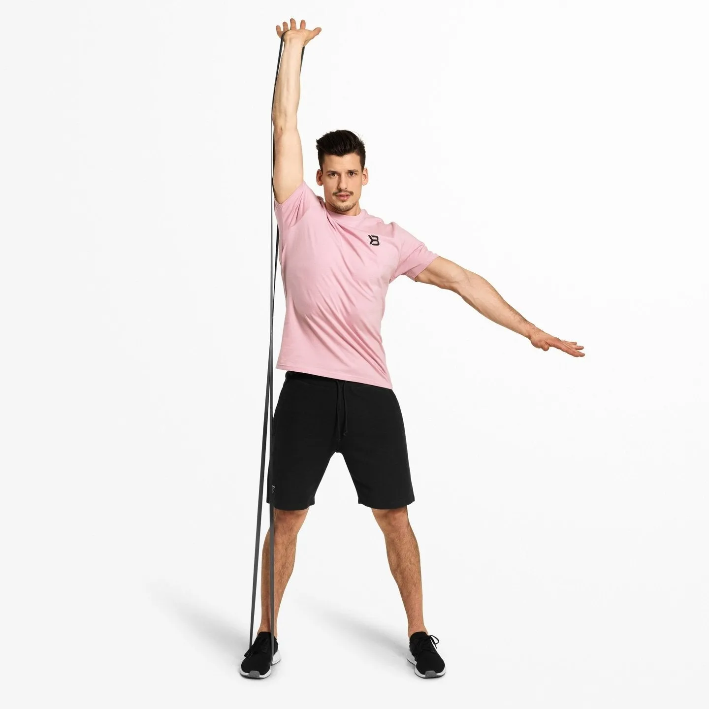 Better Bodies Essential Tee - Light Pink