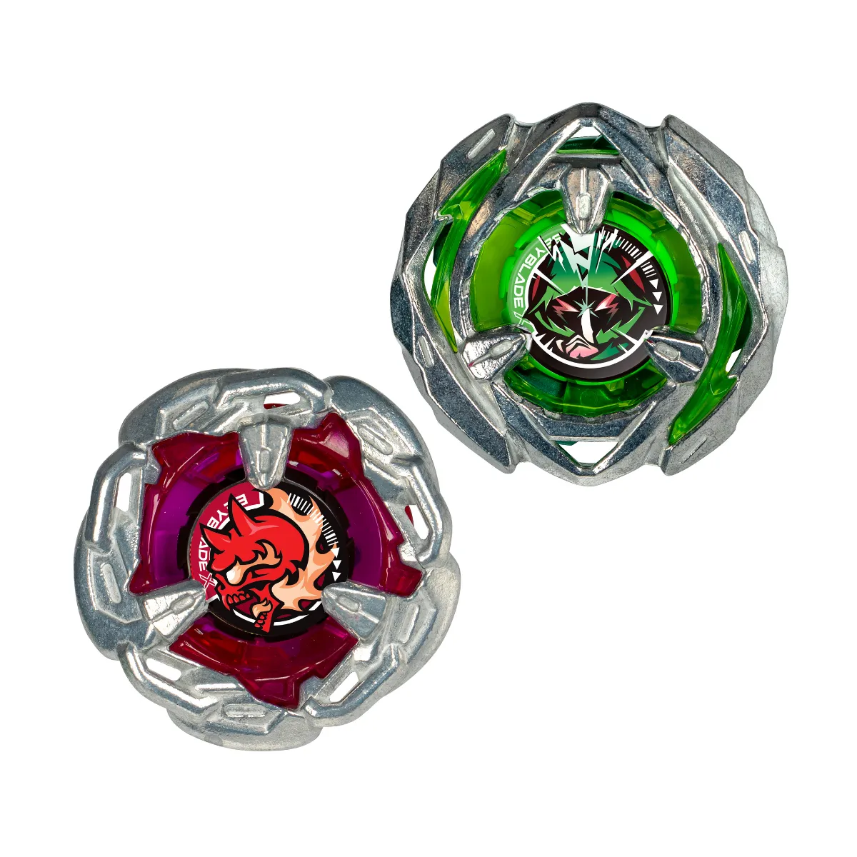 Beyblade X Pack Doble con Knife Shinobi y Keel Shark