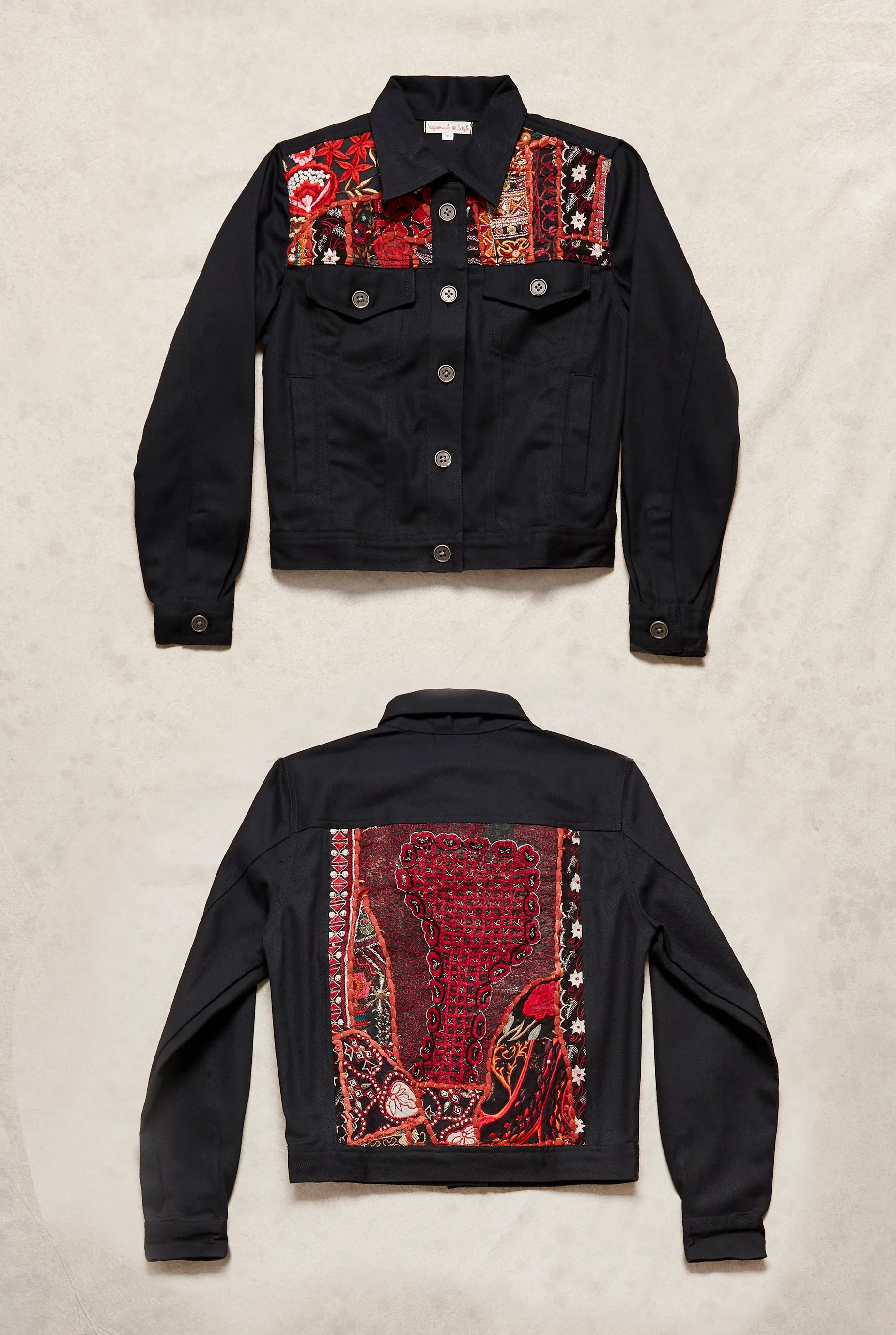 Black Boho Rogue Jacket