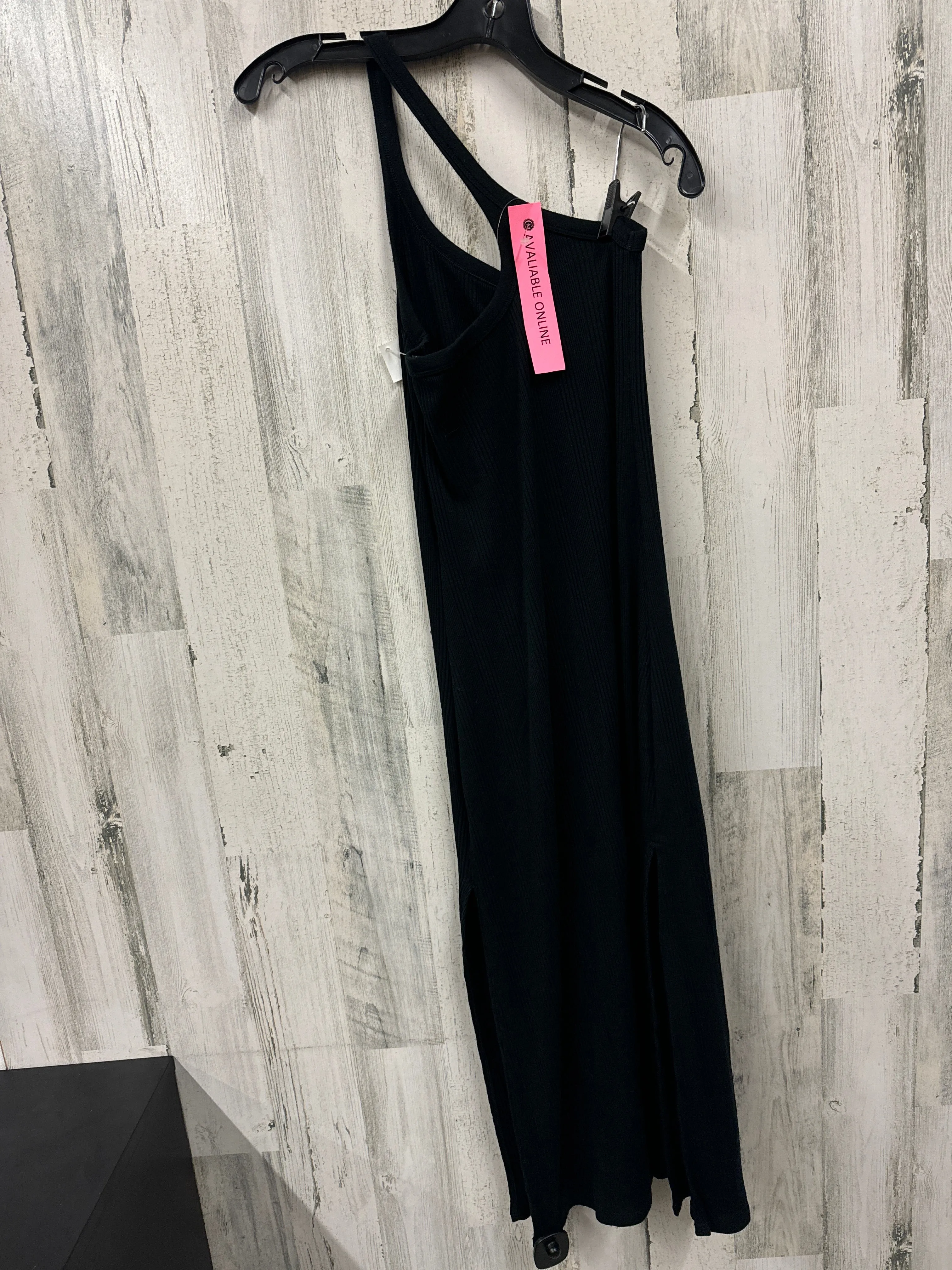 Black Dress Casual Maxi Aerie, Size S