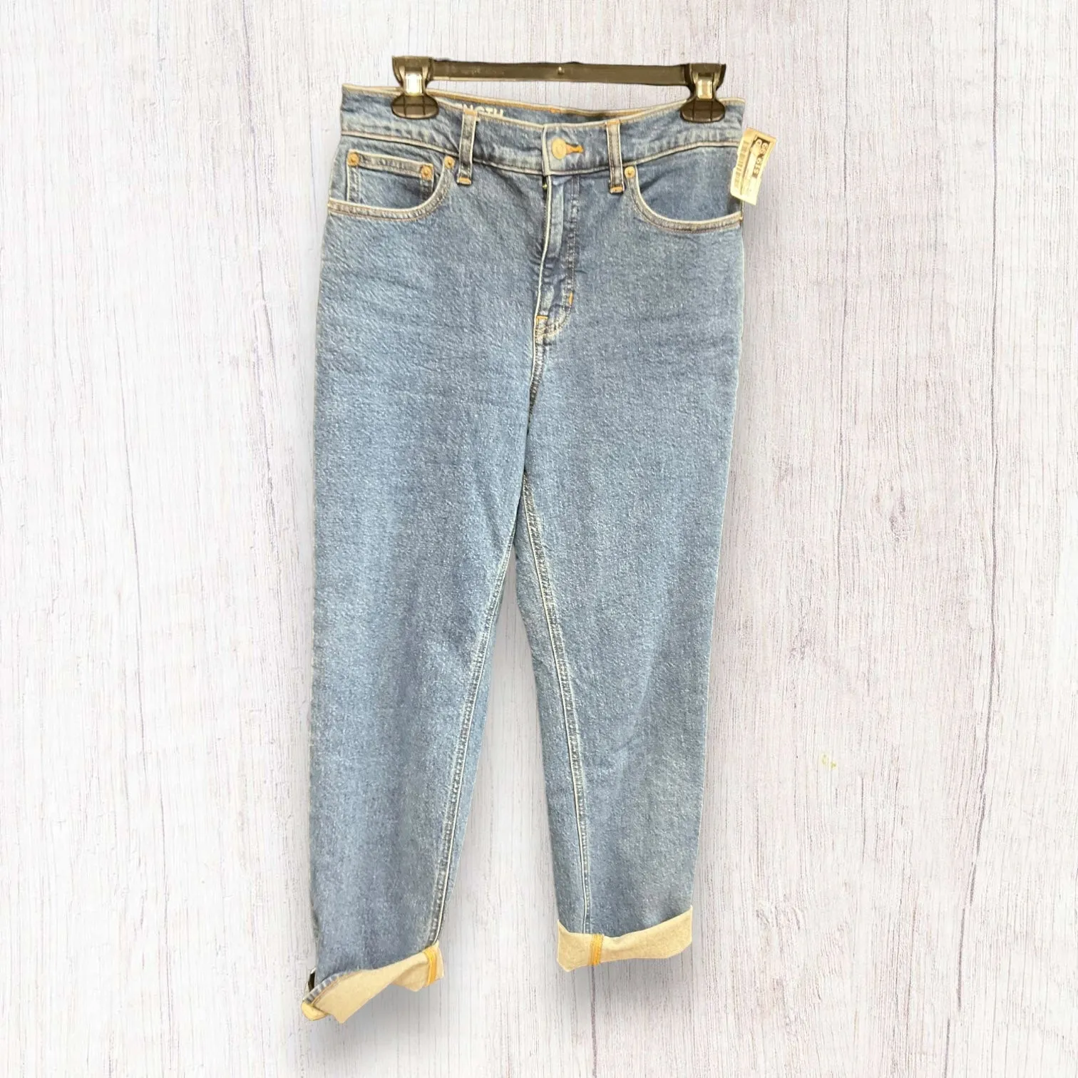 Blue Denim Jeans Straight J. Crew, Size 4