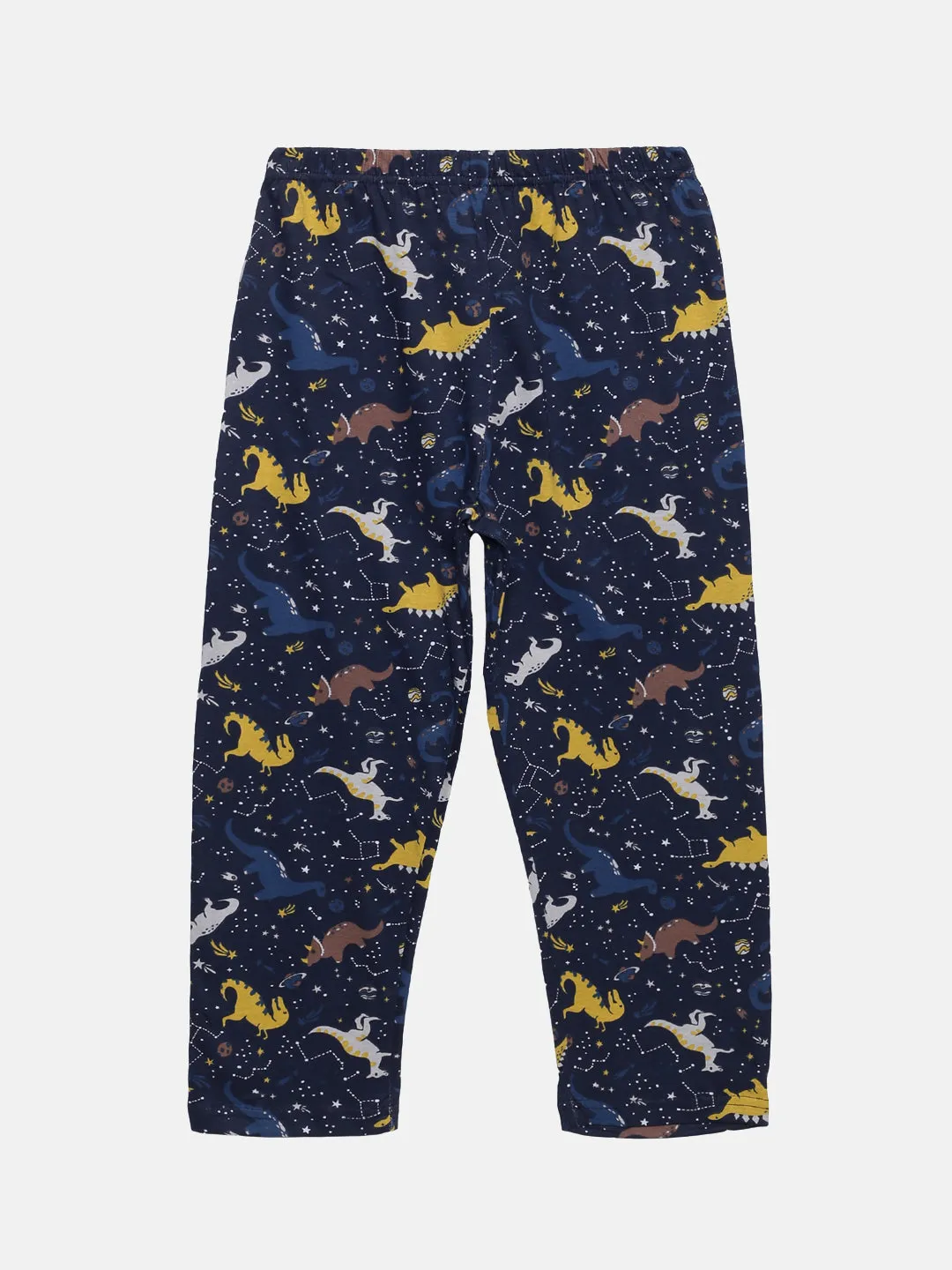 Boys Aop Print Shirt & Pyjama Night Set