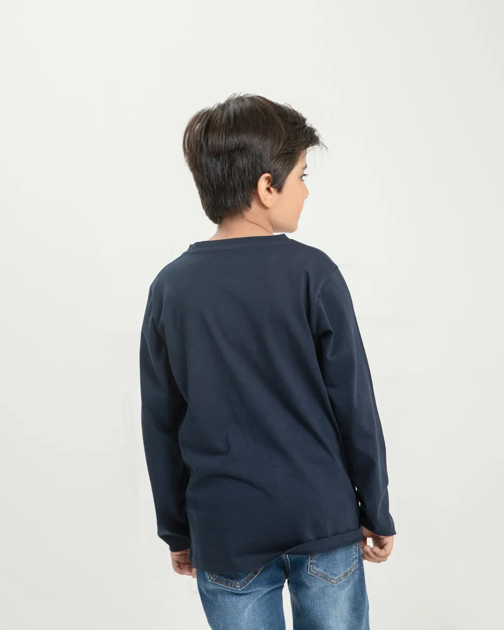 Boy's Graphic Crew Neck