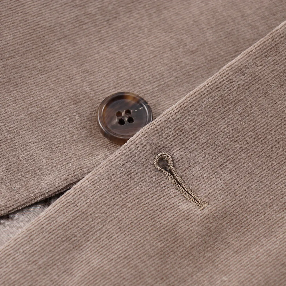 Brioni Cotton-Cashmere Suit with Peak Lapels