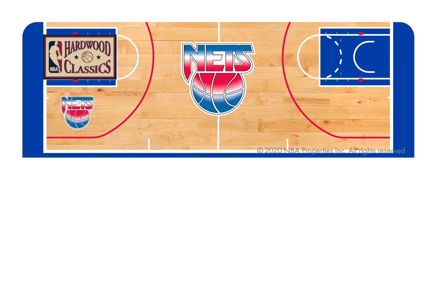 Brooklyn Nets: Retro Courtside Hardwood Classics