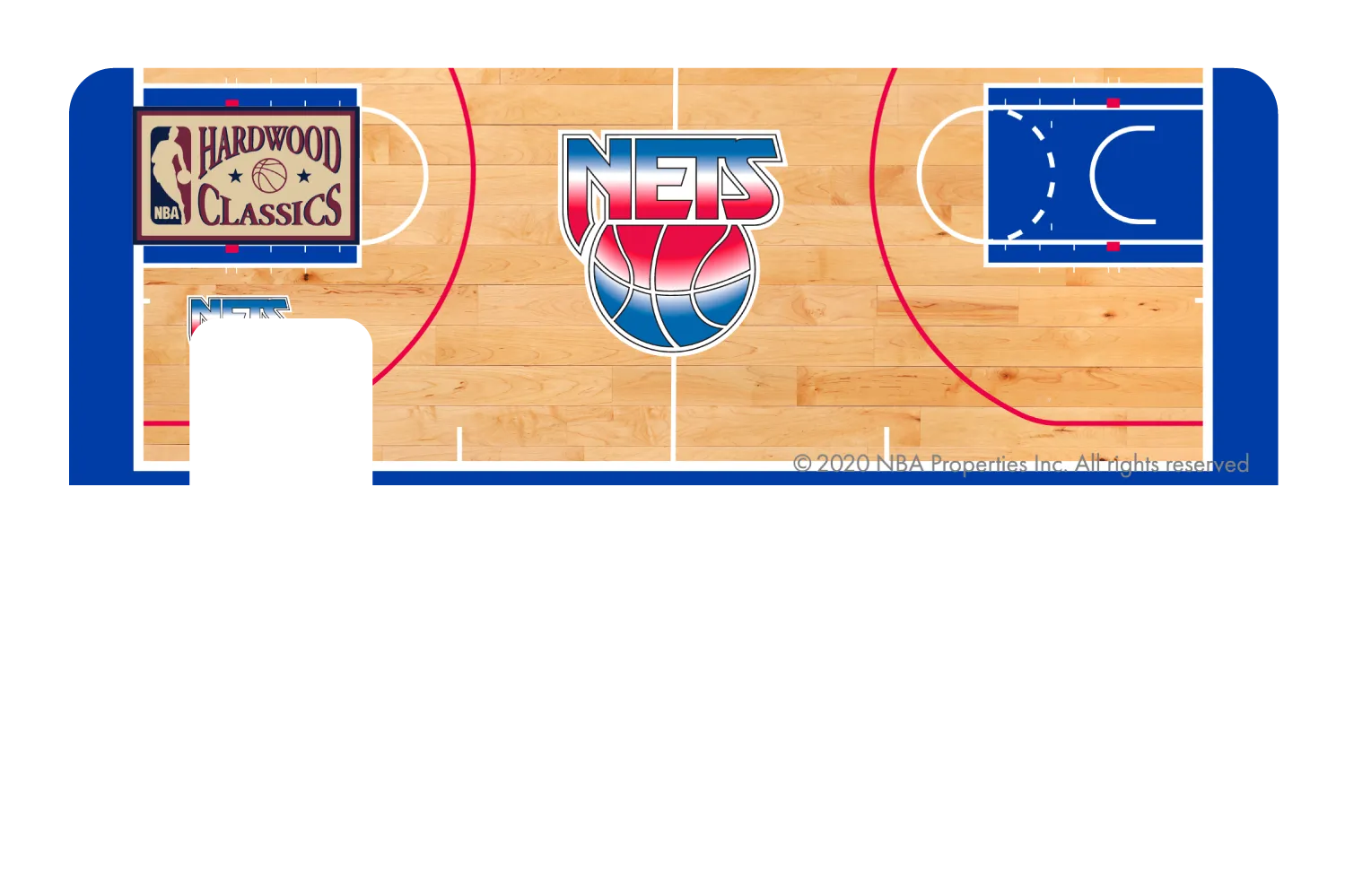 Brooklyn Nets: Retro Courtside Hardwood Classics