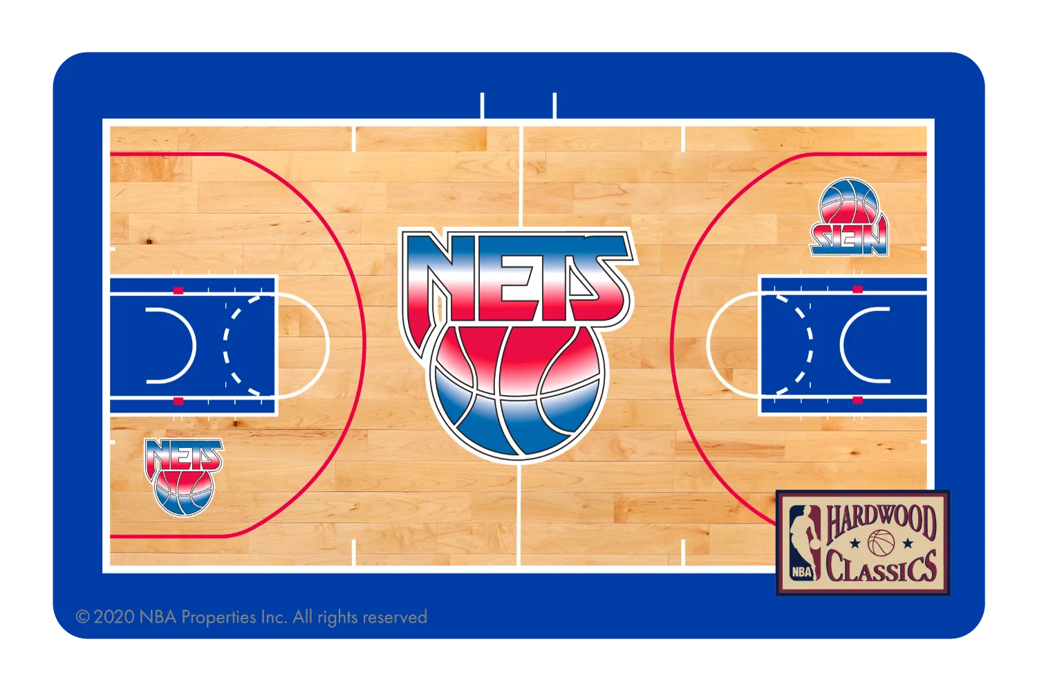 Brooklyn Nets: Retro Courtside Hardwood Classics