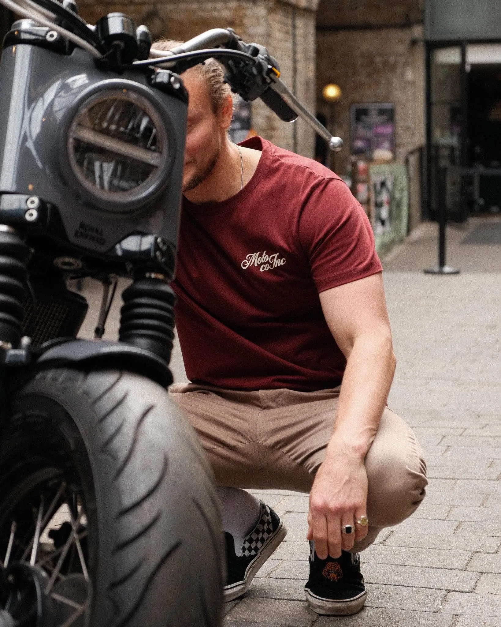 BSMC Shoreditch T-Shirt - Burgundy