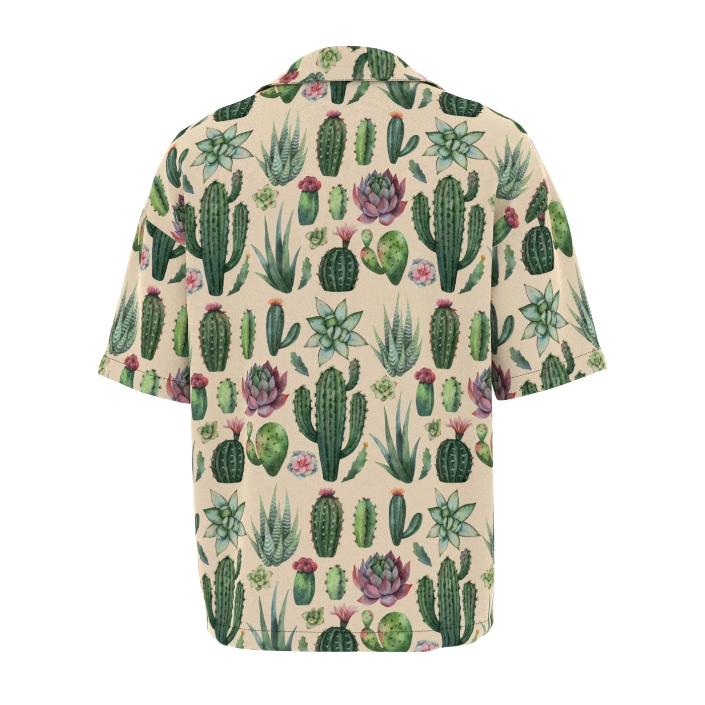 Cactus Oversized Button Shirt