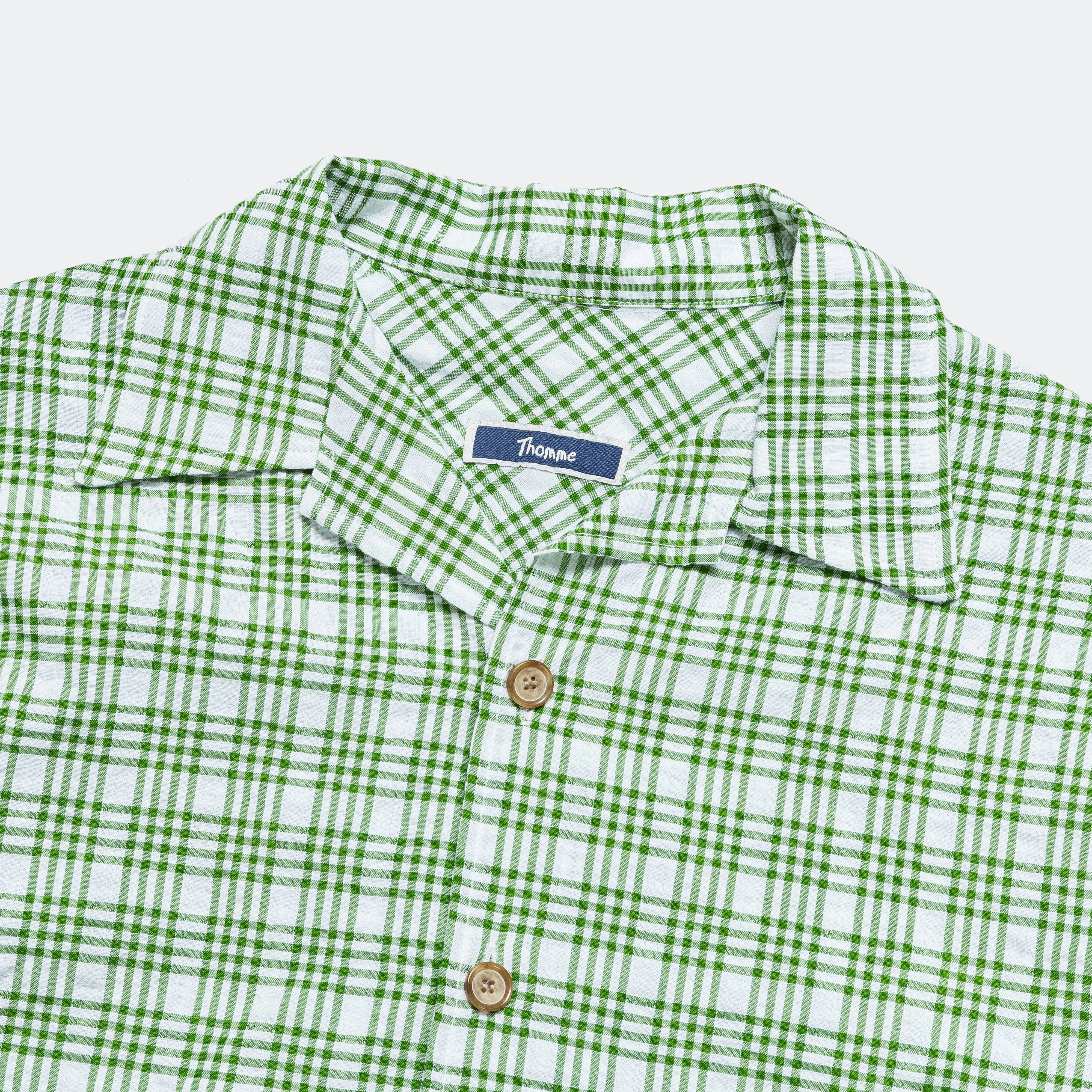 Camp Shirt Check - Green