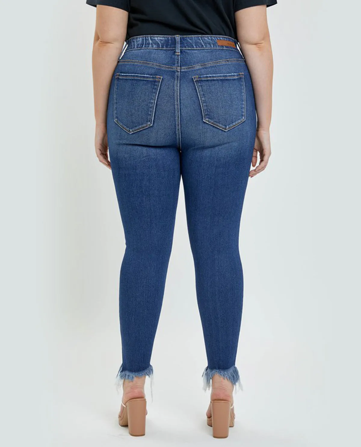 Cello PLUS High Rise Ankle Skinny Jeans