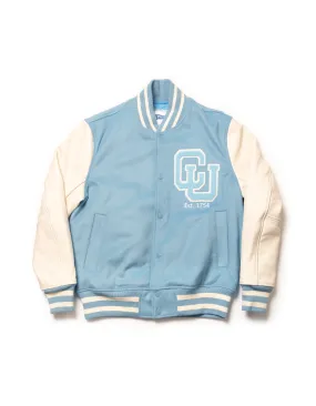 COLUMBIA VARSITY JACKET - LIGHT BLUE