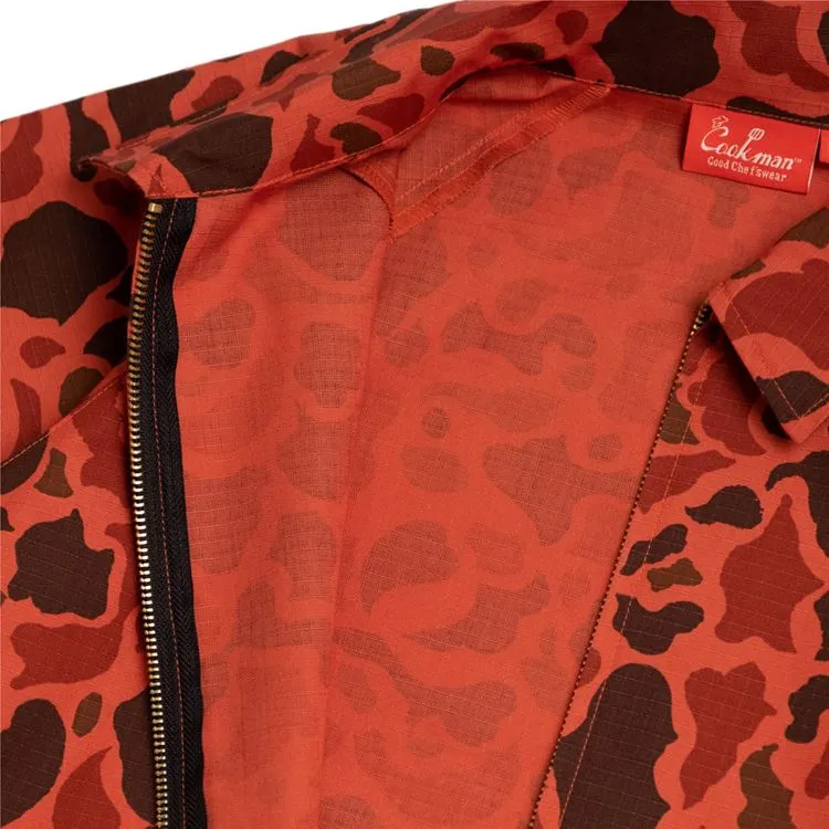 Cookman Delivery Jacket - Ripstop : Duck Hunter Camo Red