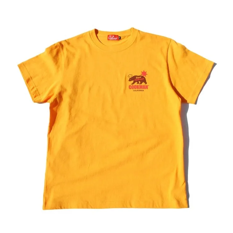 Cookman Tees - California Bear : Yellow