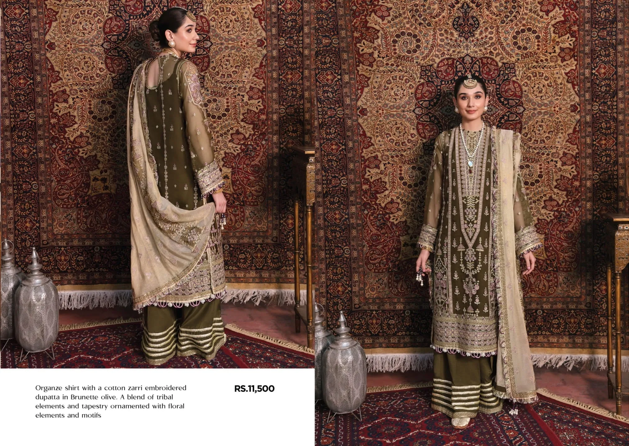 D01 - SANJEED - Ayzel by Afrozeh Chiffon