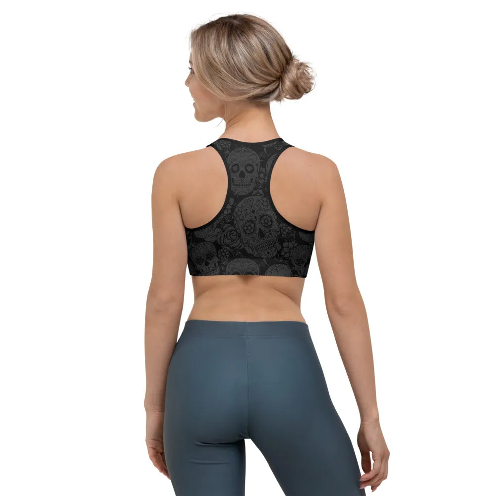 Dark Skull Sports bra