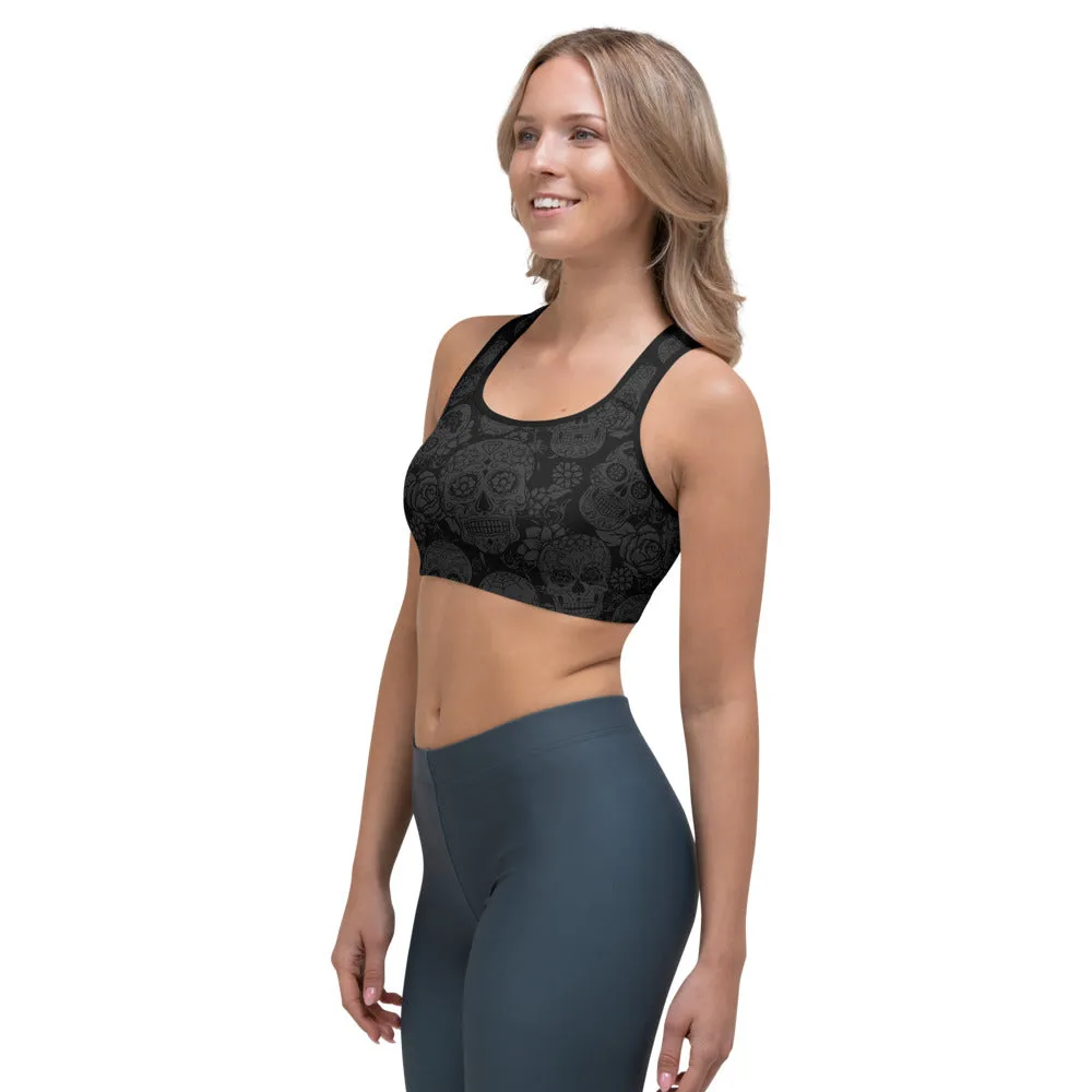 Dark Skull Sports bra