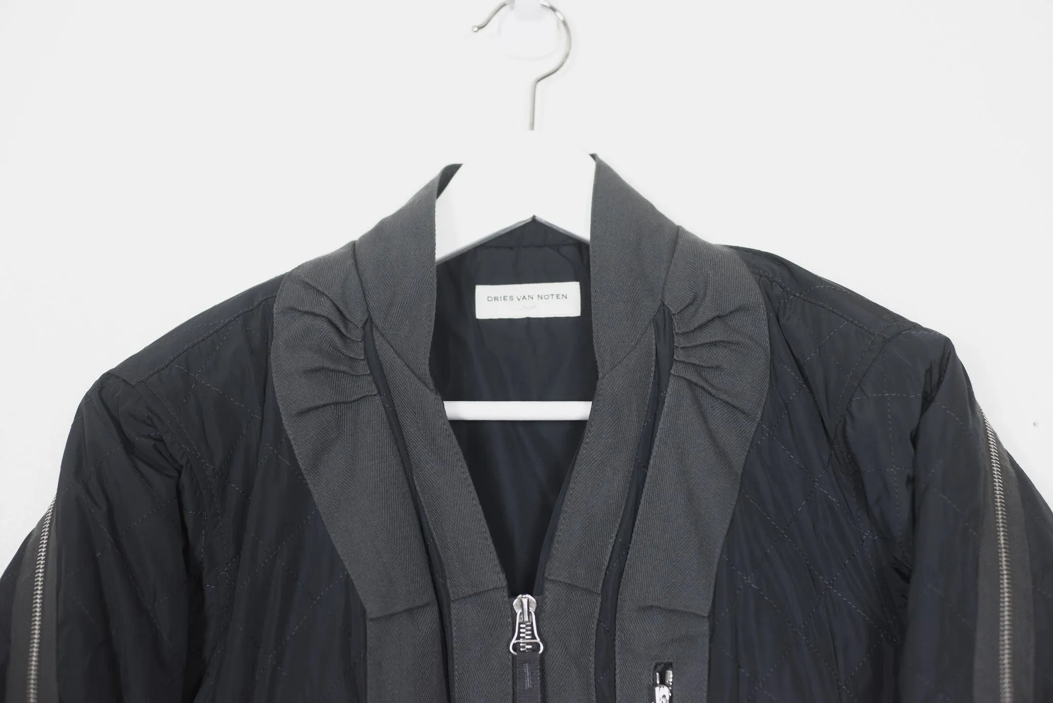 Dries Van Noten AW14 Back Zip Bomber