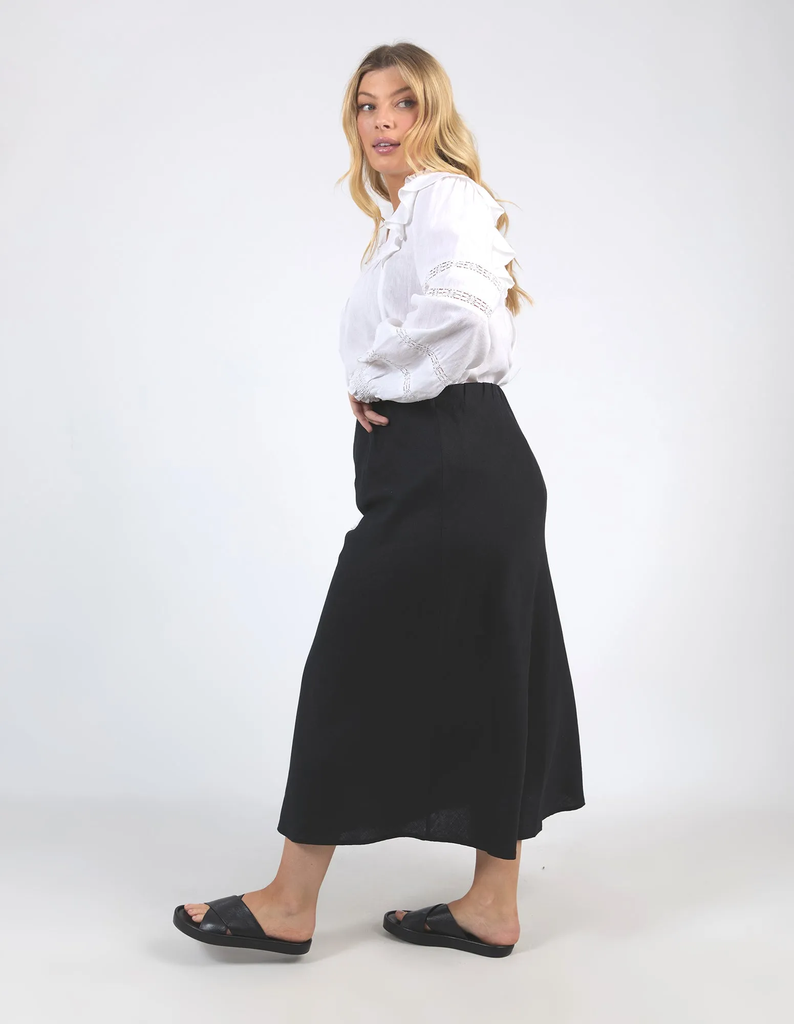 Eleni Skirt Black