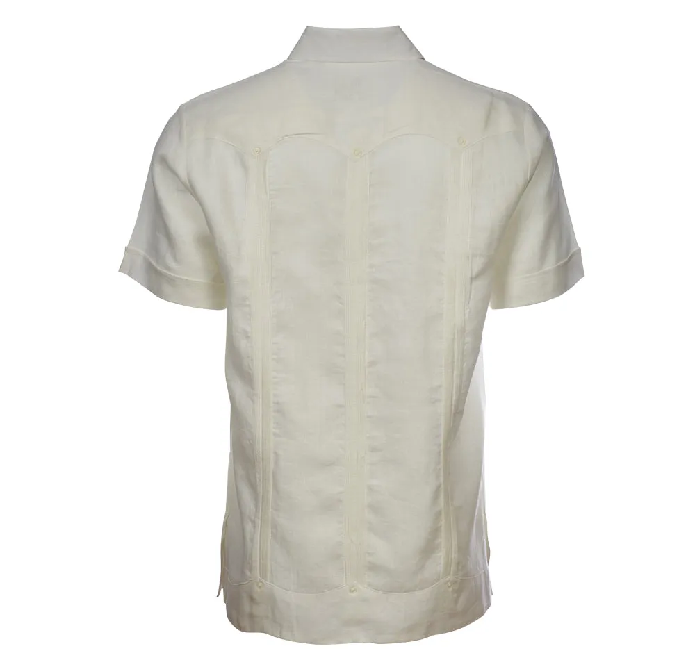 Escalade Guayabera - Men's Short Sleeve | 100% Irish Linen