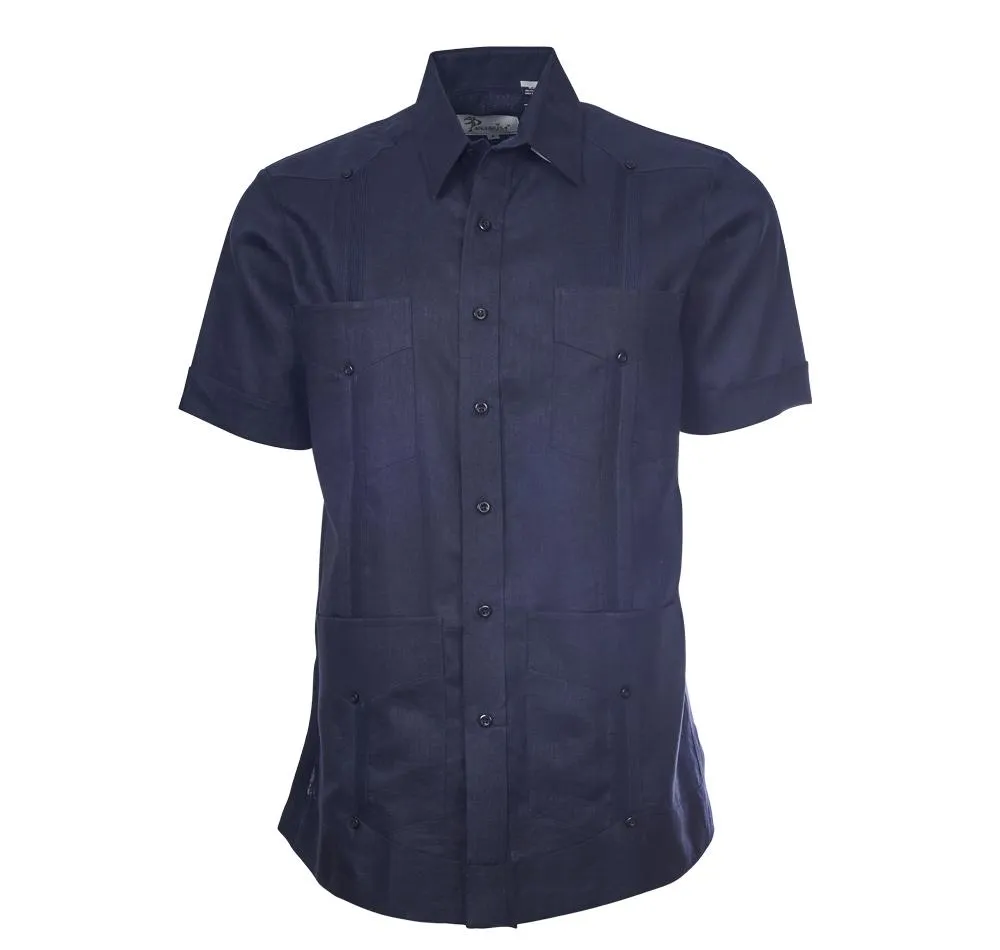 Escalade Guayabera - Men's Short Sleeve | 100% Irish Linen