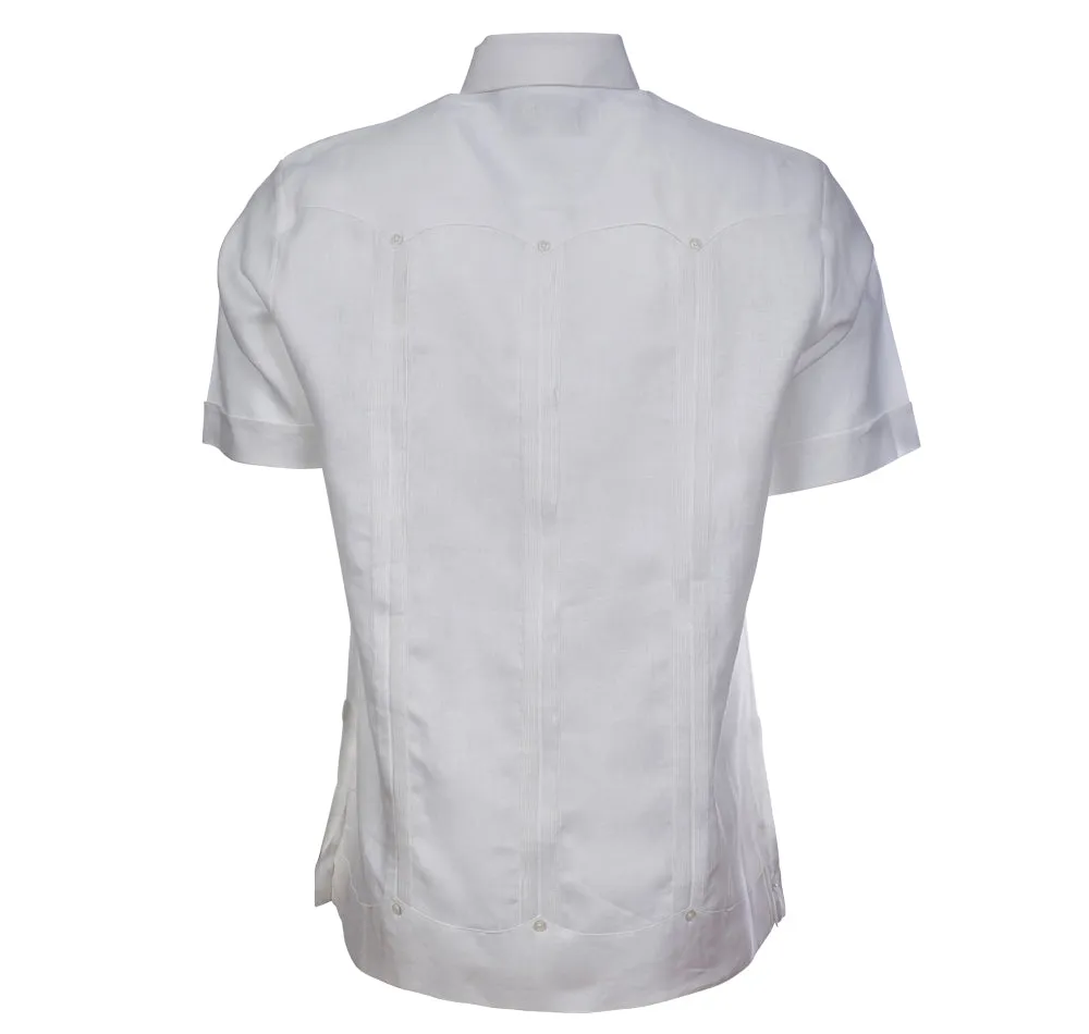 Escalade Guayabera - Men's Short Sleeve | 100% Irish Linen