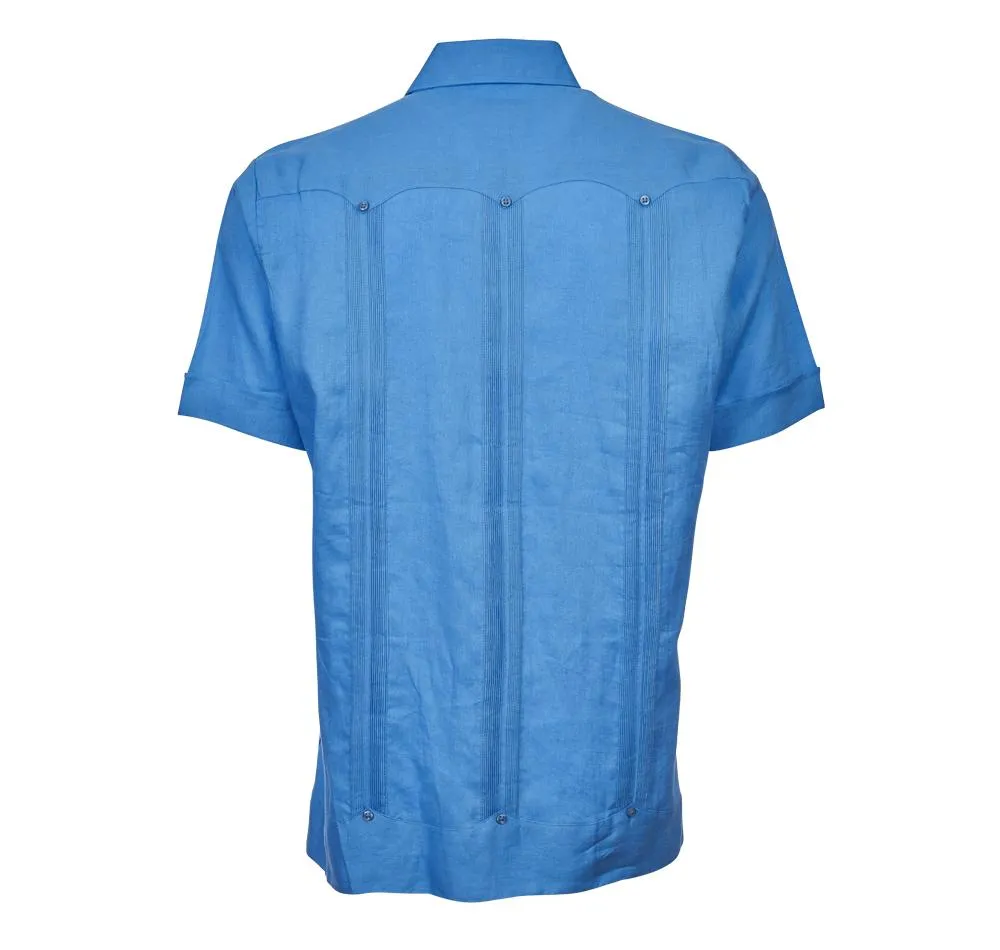 Escalade Guayabera - Men's Short Sleeve | 100% Irish Linen