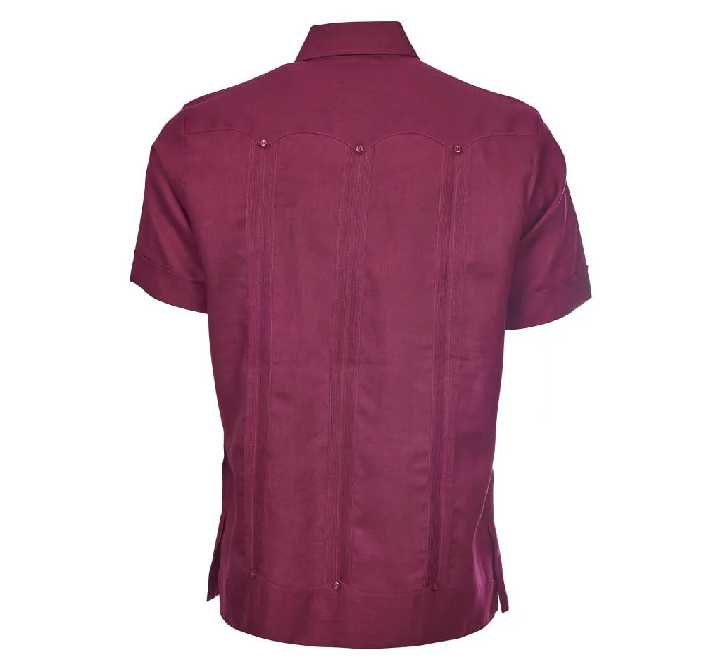 Escalade Guayabera - Men's Short Sleeve | 100% Irish Linen