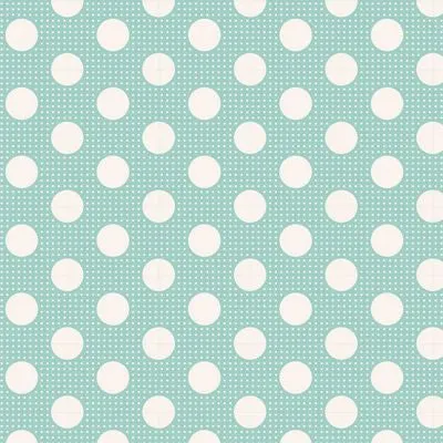 Fabric from Tilda, DOTs Collection, Medium Dots Teal 130001