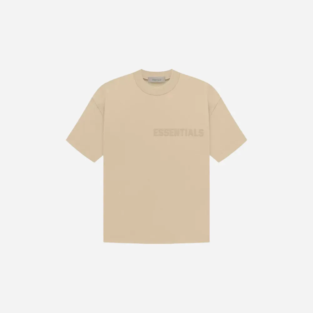 FEAR OF GOD ESSENTIALS TEE DUSTY BEIGE